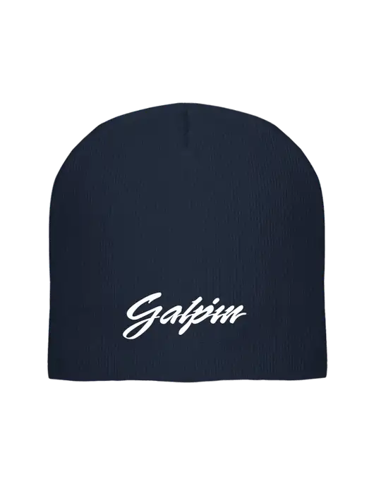 Solid Navy Element Knit Beanie w/Galpin Ford Logo