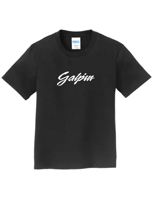 Youth Ring Spun Jet Black 4.5 oz T-Shirt w/Galpin Ford Logo