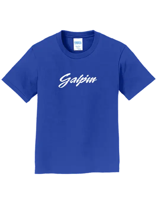 Youth Ring Spun Royal 4.5 oz T-Shirt w/Galpin Ford Logo