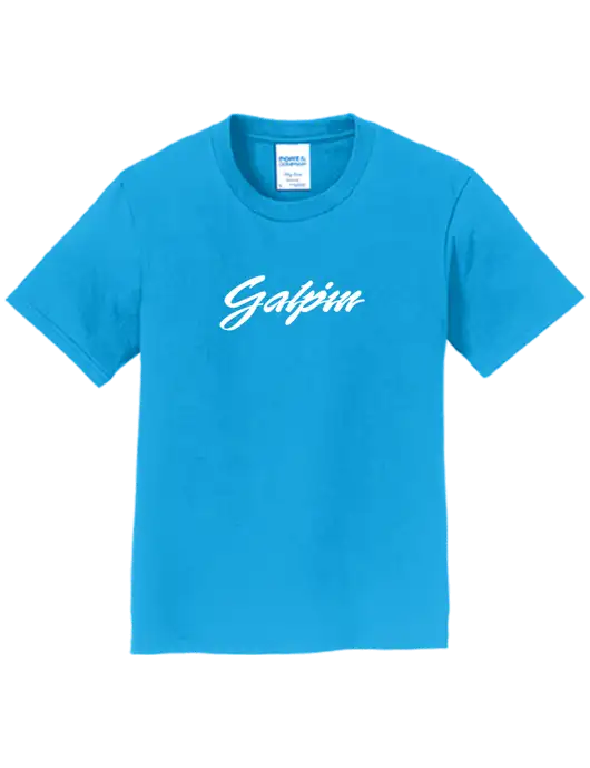 Youth Ring Spun Sapphire 4.5 oz T-Shirt w/Galpin Ford Logo