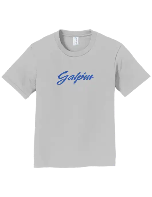 Youth Ring Spun Silver 4.5 oz T-Shirt w/Galpin Ford Logo